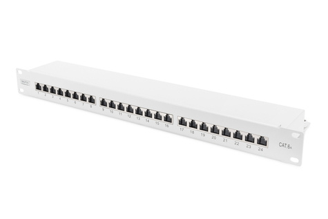 DIGITUS DIGITUS Professional CAT 6A, Klasse EA Patchpanel, afgeschermd