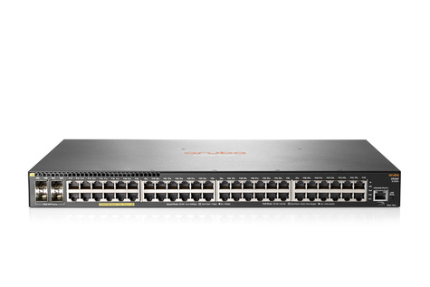 HPE HPE Aruba 2930F 48G PoE+ 4SFP - Switch - L3 - Beheerd - 48 x 10/100/1000 (PoE+) + 4 x Gigabit SFP (uplink) - rack-uitvoering - PoE+ (370 W)