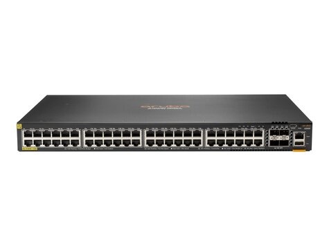 HPE HPE Aruba Networking CX 6200F 48G Class4 PoE 4SFP+ 740W Switch - Switch