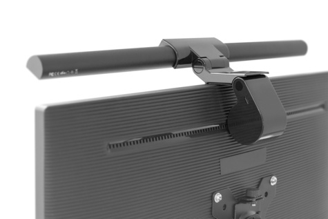 DIGITUS DA-90415 - monitor reading lamp - LED - 5 W - warm to cold white light - 3000-6500 K - black