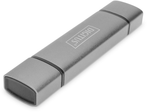 DIGITUS Reader USB-C + USB 3.0, SD + Micro SD + USB3.0