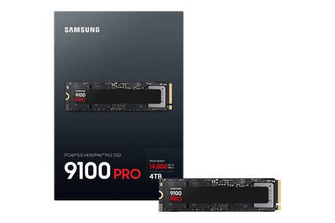 Samsung SSD    4TB Samsung  M.2  PCI-E   NVMe Gen5 9100 PRO Basic retail