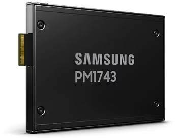 Samsung SSD  7,6TB Samsung  2,5" PCI-E   NVMe Gen5 PM1743 bulk