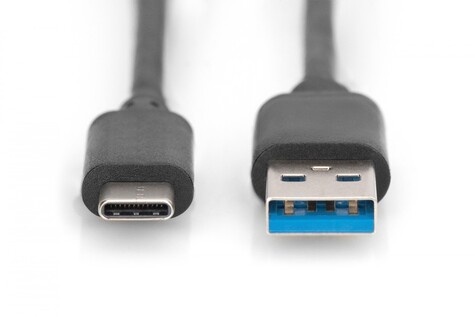 DIGITUS USB-C cable - USB Type A to USB-C - 1 m