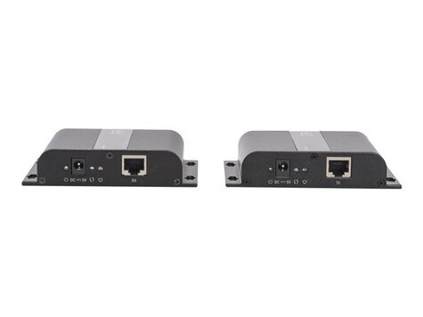 DIGITUS Professional 4K HDMI Extender via CAT / IP (Set) - video/audio/infrared extender - HDMI
