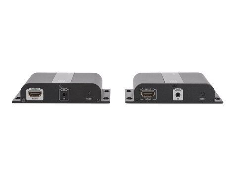 DIGITUS Professional 4K HDMI Extender via CAT / IP (Set) - video/audio/infrared extender - HDMI