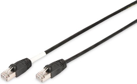 DIGITUS Professional patch cable - 5 m - black