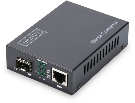 DIGITUS Gigabit Media Converter, RJ45/SFP
