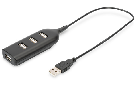 DIGITUS USB 2.0 Hub - 4 poorten