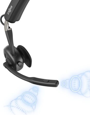 Shokz OPENMEET Bluetooth Headset USB C Port