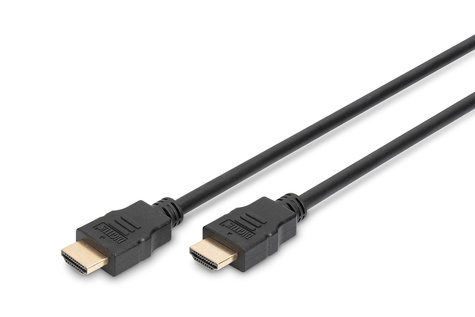 DIGITUS DIGITUS HDMI High Speed Met Ethernet Aansluitkabel, 1m
