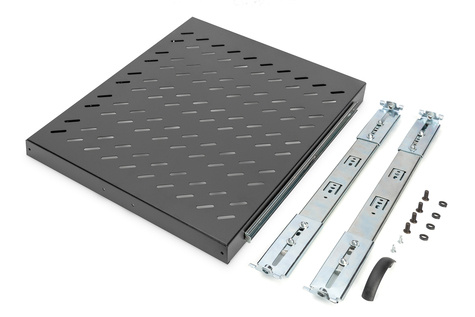 DIGITUS Uittrekbaar legbord voor 483 mm (19") kast