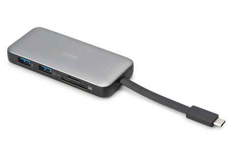 DIGITUS Travel Docking Station USB-C 7-Port