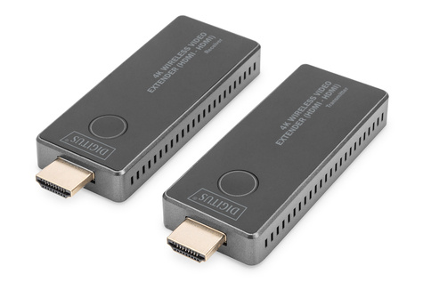 DIGITUS 4 K Wireless Video Extenders, 30 m (HDMI - HDMI)