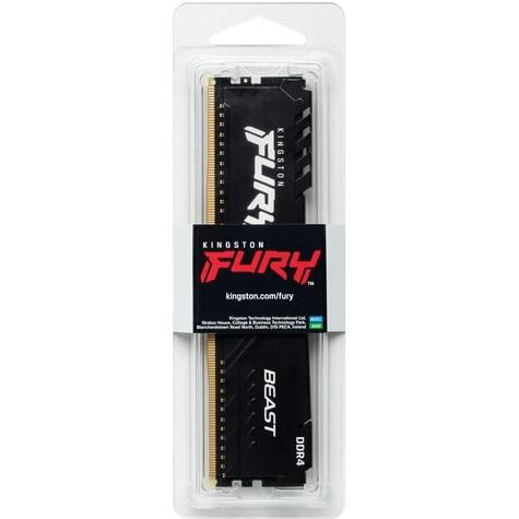 Kingston DDR4 8GB PC 3200 CL16 Kingston FURY Beast zwart retail