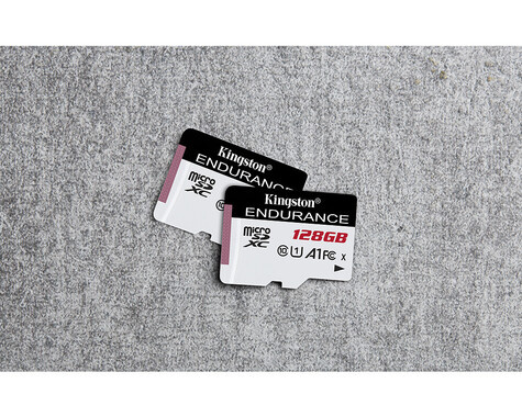 Kingston SD MicroSD Card 128GB Kingston SDXC High Endurance (Class1) retail