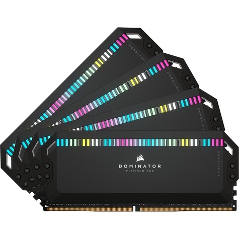 Corsair DRAM Memory Kit DOMINATOR PLATINUM RGB - 64GB (4 x 16 GB Kit) - DDR5 6200 MHz C32