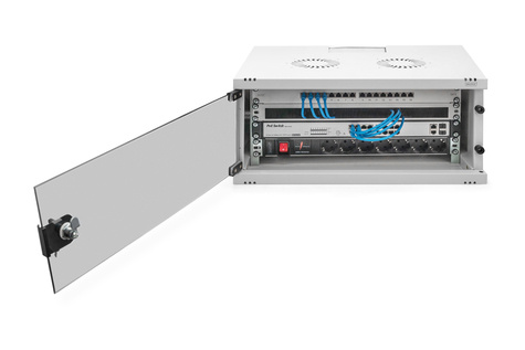 DIGITUS Wandbehuizing SOHO 4H 241x540x400mm grijs