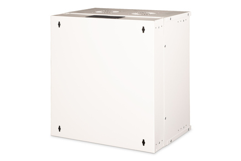 DIGITUS Wandbehuizing SOHO PRO 19" 12U geperforeerde deur 595x540x400mm grijs