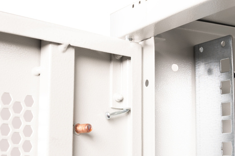 DIGITUS Wandbehuizing SOHO PRO 19" 9HE geperforeerde deur 460x540x400mm grijs