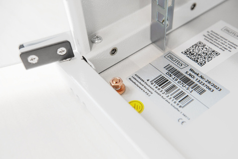 DIGITUS Wandbehuizing SOHO grijs 12H 540x400 mm ongemonteerd