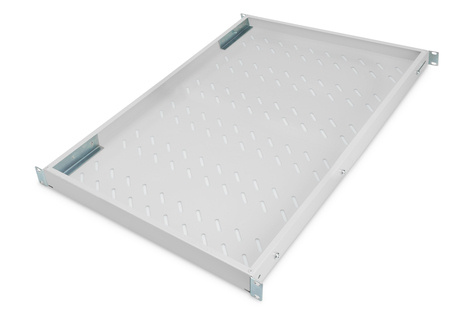 DIGITUS Plank grijs 48,26cm 19" geperforeerd 1H/700 mm