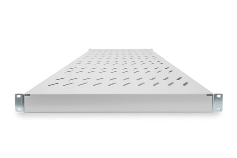 DIGITUS Plank grijs 48,26cm 19" geperforeerd 1H/700 mm