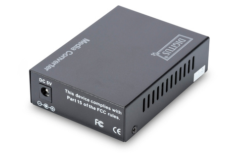 DIGITUS DN-82020-1 - fiber media converter - 10Mb LAN, 100Mb LAN