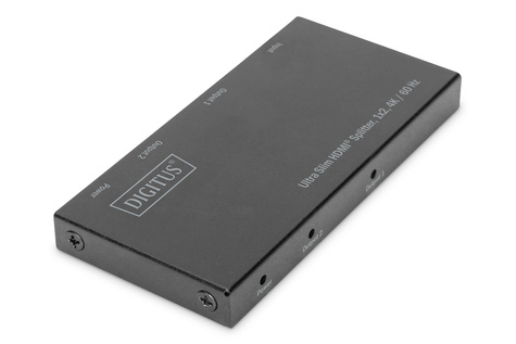 DIGITUS Ultra Slim HDMI® splitter, 1x2, 4K / 60 Hz