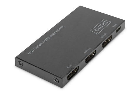 DIGITUS Ultra Slim HDMI® splitter, 1x2, 4K / 60 Hz