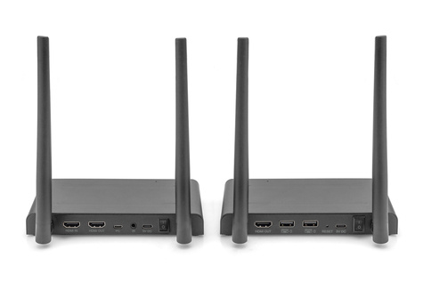 DIGITUS 4K Wireless HDMI KVM Extender set, 150 m