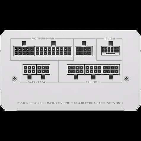 Corsair PSU Corsair RMe White 1000W 80+Gold FM ATX3.1 2025