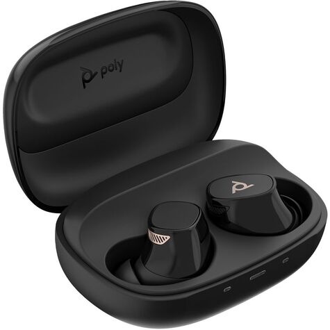 Poly VFree 20 BLK Earbuds+BCHC EMEA-INTL