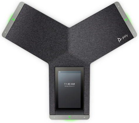 Poly Trio C60 IP Conference Phone for Microsoft Teams and PoE-enabled No Radio - Replaces Poly SKU 2200-86640-019