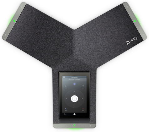 Poly Trio C60 IP Conference Phone for Microsoft Teams and PoE-enabled No Radio - Replaces Poly SKU 2200-86640-019