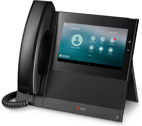 Poly CCX 600 Business Media Phone with Open SIP and PoE-enabled