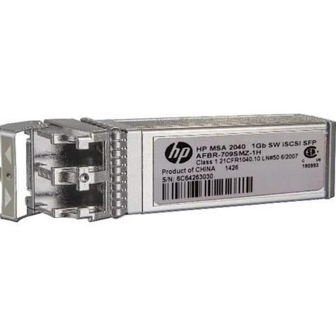 HPE HPE MSA 1Gb RJ-45 iSCSI Channel SFP+ 4-Pack Transceiver