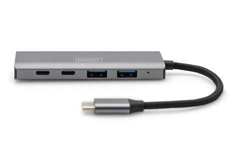 DIGITUS USB-C 4 Port HUB 2x USB A + 2x USB-C