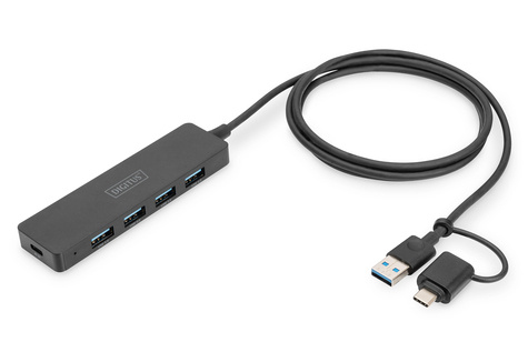 DIGITUS USB 3.0 Hub 4-Port