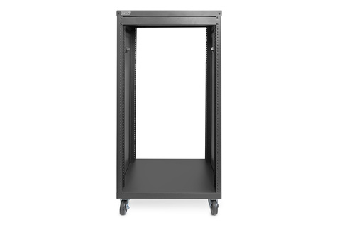 DIGITUS Universeel 19-inch apparatuurrek met wielen, 21H