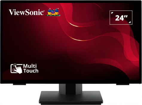Viewsonic LED touch monitor - Full HD - 24inch - 250 nits - resp 7ms - incl 2x2 -5W speakers