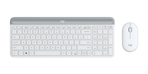 Logitech DT MK470 Wit draadloos Retail QWERTY