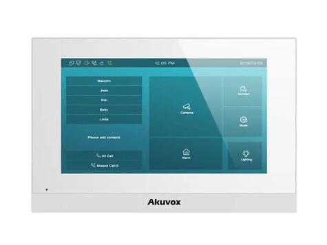 AKUVOX IP Indoor Unit (Linux) C313S - Wit