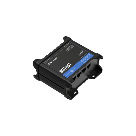 Teltonika RUT951 with 3x PoE OUT (90W) functionality and eSIM + PSU