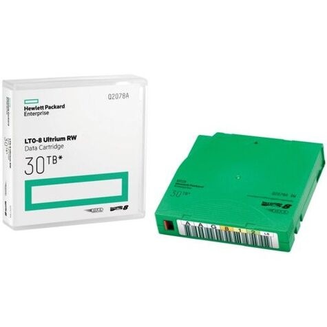 HPE LTO HP Q2078A LTO8 30 TB Ultrium 8 tape cartridge
