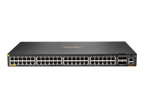 HPE Aruba 6200F 48G Class4 PoE 4SFP+ 370W Switch - Switch - maximale stapelafstand 10 kms