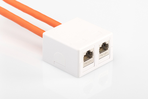 DIGITUS Consolidatiepunt behuizing voor 2x Keystone Modules