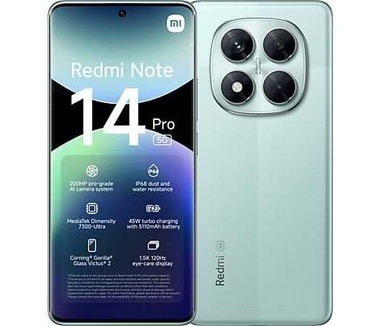XIAOMI Redmi Note 14 Pro 256GB DS Green 6.7" EU 5G (8GB) Android