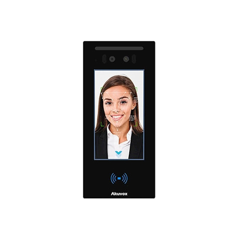 AKUVOX A05 access unit met gezichtsherkenning