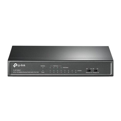 TP-Link 8-Port 10/100 Mbps Desktop Switch - with 4-Port PoE